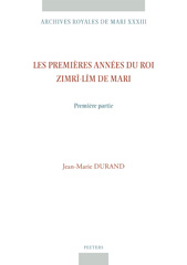 E-book, Les Premieres annees du roi Zimri-Lim de Mari : Premiere partie, Peeters Publishers