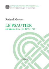 E-book, Le Psautier. Deuxieme livre (Ps 42/43-72), Peeters Publishers