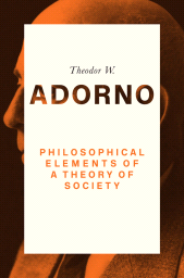 E-book, Philosophical Elements of a Theory of Society, Polity Press