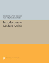 E-book, Introduction to Modern Arabic, Winder, Richard Bayly, Princeton University Press