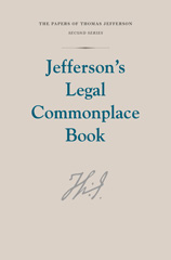 E-book, Jefferson's Legal Commonplace Book, Jefferson, Thomas, Princeton University Press