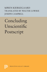 E-book, Concluding Unscientific Postscript, Princeton University Press