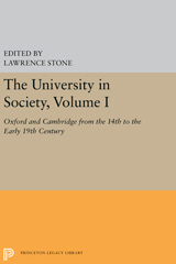 E-book, The University in Society : Oxford and Cambridge from the 14th to the Early 19th Century, Princeton University Press