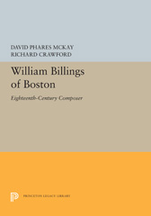 E-book, William Billings of Boston : Eighteenth-Century Composer, Princeton University Press