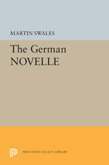eBook, The German NOVELLE, Swales, Martin, Princeton University Press