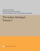 E-book, The Italian Madrigal, Princeton University Press
