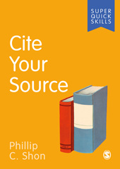 E-book, Cite Your Source, SAGE Publications Ltd