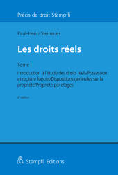 E-book, Les droits réels, Stämpfli Verlag