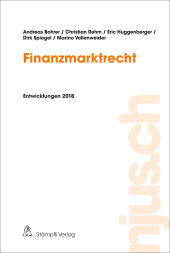 E-book, Finanzmarktrecht : Entwicklungen 2018, Stämpfli Verlag