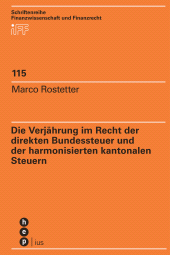 E-book, Die Verjährung im Recht der direkten Bundessteuer und der harmonisierten kantonalen Steuern, Stämpfli Verlag