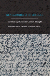 eBook, Genealogies of the Secular : The Making of Modern German Thought, SUNY Press - State University of New York Press
