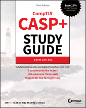 E-book, CASP+ CompTIA Advanced Security Practitioner Study Guide : Exam CAS-003, Sybex
