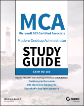 E-book, MCA Modern Desktop Administrator Study Guide : Exam MD-100, Sybex