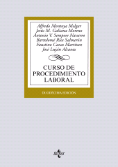 E-book, Curso de procedimiento laboral : Duodécima edición, Tecnos