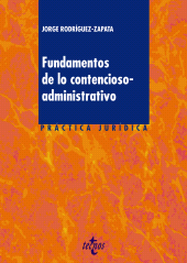 E-book, Fundamentos de lo contencioso-administrativo, Tecnos