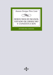 E-book, Derechos humanos, Estado de Derecho y Constitución : Duodécima edición, Tecnos