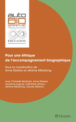 E-book, Pour une éthique de l'accompagnement biographique, Téraèdre