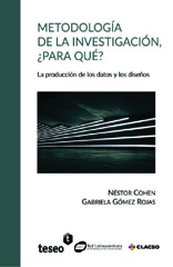E-book, Metodología de la investigación, Â¿para qué? : la producción de los datos y los diseños, Cohen, Néstor, Editorial Teseo