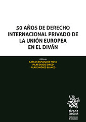eBook, 50 años de derecho internacional privado de la Unión Europea en el diván, Tirant lo Blanch
