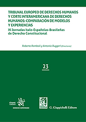 E-book, Tribunal Europeo de Derechos Humanos y Corte Interamericana de Derechos Humanos : comparación de modelos y experiencias, Tirant lo Blanch