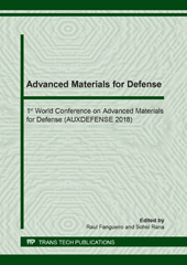 E-book, Advanced Materials for Defense, Trans Tech Publications Ltd