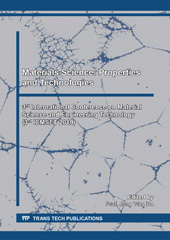 E-book, Materials Science : Properties and Technologies, Trans Tech Publications Ltd