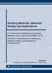 E-book, Building Materials, Materials Design and Applications, Trans Tech Publications Ltd
