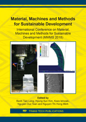 E-book, Material, Machines and Methods for Sustainable Development, Trans Tech Publications Ltd
