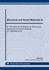E-book, Structural and Smart Materials III, Trans Tech Publications Ltd