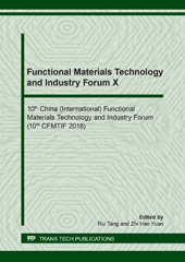E-book, Functional Materials Technology and Industry Forum X, Trans Tech Publications Ltd