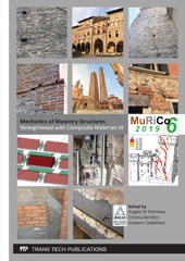 E-book, Mechanics of Masonry Structures Strengthened with Composite Materials III, Trans Tech Publications Ltd