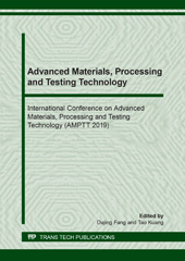 E-book, Advanced Materials, Processing and Testing Technology, Trans Tech Publications Ltd