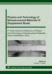 E-book, Physics and Technology of Nanostructured Materials IV : Supplement Book, Trans Tech Publications Ltd
