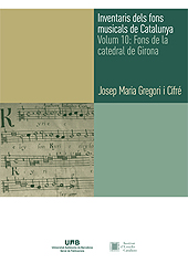 eBook, Fons de la Catedral de Girona, Gregori, Josep Maria, Universitat Autònoma de Barcelona
