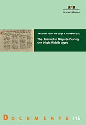 eBook, The Talmud in dispute during the High Middle Ages, Universitat Autònoma de Barcelona