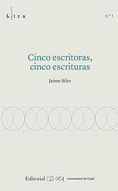 E-book, Cinco escritoras, cinco escrituras, Siles, Jaime, UCA