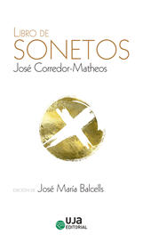 eBook, Libro de sonetos, Corredor-Matheos, José, Universidad de Jaén