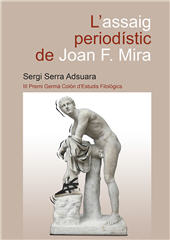 E-book, L'assaig periodístic de Joan F. Mira, Serra Adsuara, Sergi, Universitat Jaume I