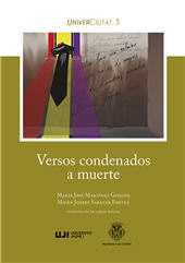 E-book, Versos condenados a muerte en la Prisión Provincial de Castellón, Universitat Jaume I