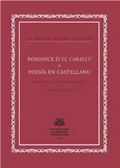 eBook, Romance d'El caballu & poesía en castellanu, Quirós y Benavides, Francisco Antonio Bernaldo de., Universidad de Oviedo