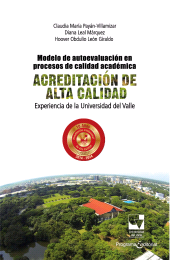 E-book, Modelo de autoevaluación en procesos de calidad académica : Acreditación de alta calidad, Universidad del Valle