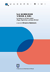 E-book, La missione viene a noi : in margine all'Istruzione Erga migrantes caritas Christi, Urbaniana University Press