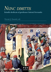 E-book, Nunc dimittis : Estudis dedicats al professor Antoni Ferrando, Universitat de València