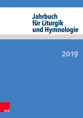 E-book, Jahrbuch für Liturgik und Hymnologie : 2019, Vandenhoeck & Ruprecht