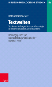 E-book, Textwelten : Studien zur Kulturgeschichte, Anthropologie und Hermeneutik des Alten Testaments, Vandenhoeck & Ruprecht