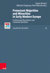 E-book, Protestant Majorities and Minorities in Early Modern Europe : Confessional Boundaries and Contested Identities, Vandenhoeck & Ruprecht