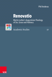 E-book, Renovatio : Martin Luther's Augustinian Theology of Sin, Grace and Holiness, Vandenhoeck & Ruprecht