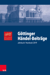 E-book, Göttinger Händel-Beiträge, Band 20 : Jahrbuch/Yearbook 2019, Vandenhoeck & Ruprecht
