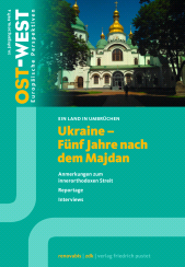 E-book, Ukraine - Fünf Jahre nach dem Majdan : OST-WEST. Europäische Perspektiven 4/19, Verlag Friedrich Pustet