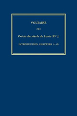 eBook, Œuvres complètes de Voltaire (Complete Works of Voltaire) 29A : Precis du siecle de Louis XV (I): Introduction, ch.1-16, Voltaire Foundation